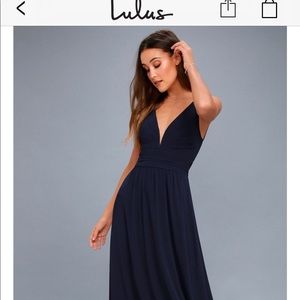 Lulus Black “leading role” Dress